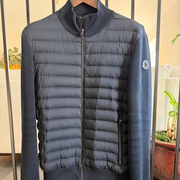 Moncler Other - Moncler Padded Cotton Cardigan - Night Blue MEN L